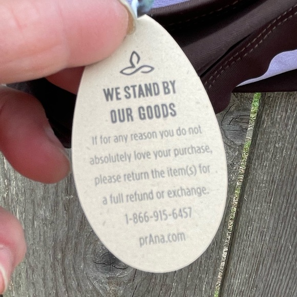 Prana Vero Bikini/ Yoga Top New with Tags Size Large Size Chart in Photos - Picture 7 of 15